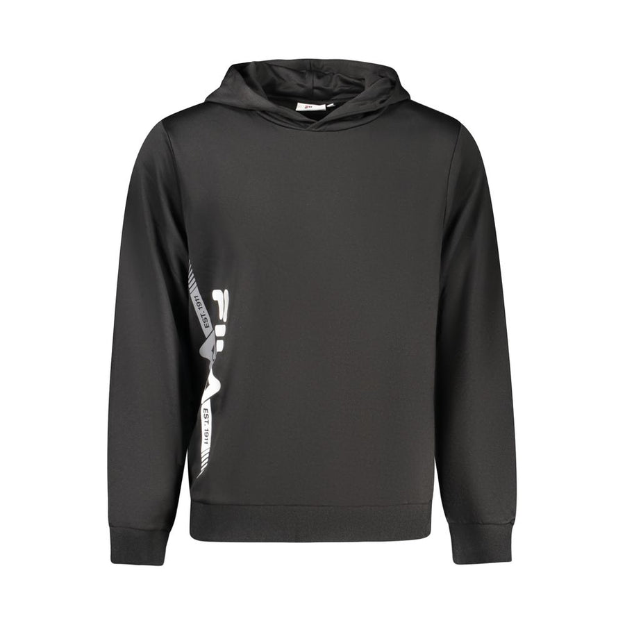 Fila Black Polyester Men Sweatshirt