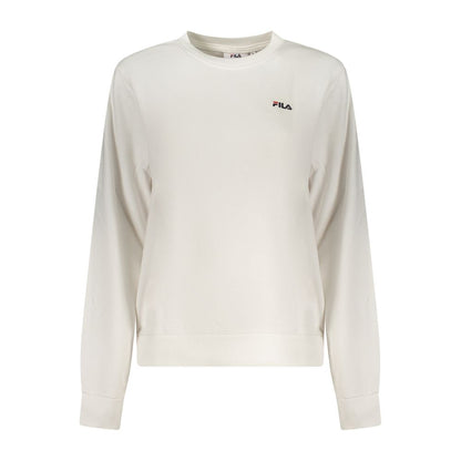 Fila White Cotton Women Sweatshirt