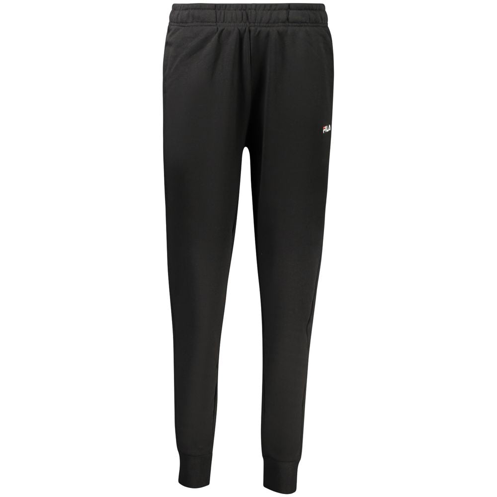 Fila Black Cotton Women's Sweatpant