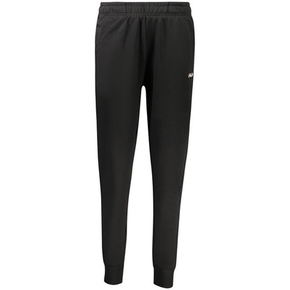 Fila Black Cotton Women's Sweatpant