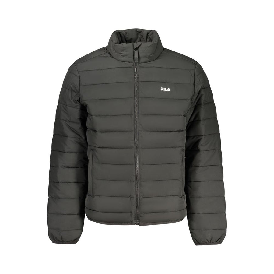 Fila Black Polyester Men's Jacket