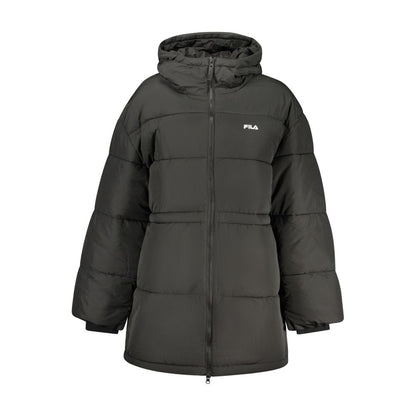 Fila Black Polyester Women's Jacket