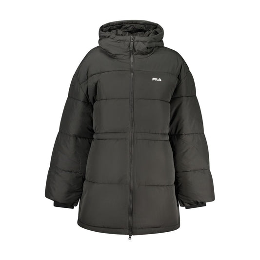 Fila Black Polyester Women's Jacket