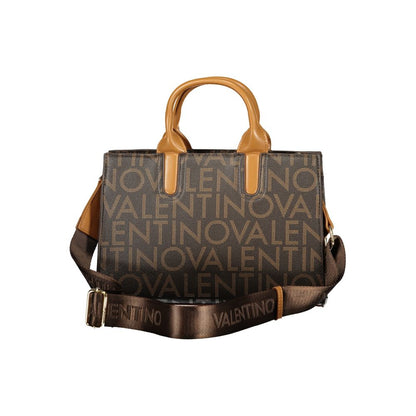 Mario Valentino Brown Polyurethane Women's Bag