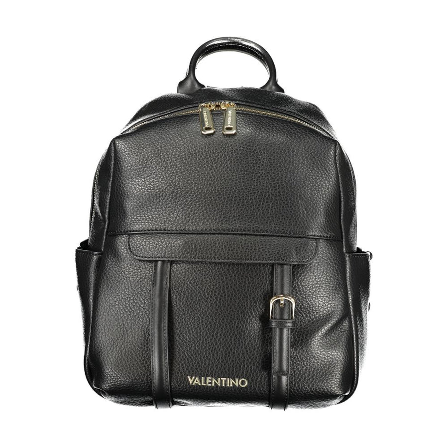 Valentino Black Polyethylene Backpack
