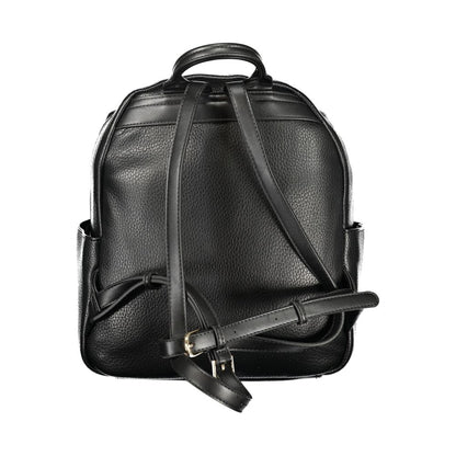 Valentino Black Polyethylene Backpack