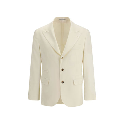 Brunello Cucinelli Beige Wool Blazer